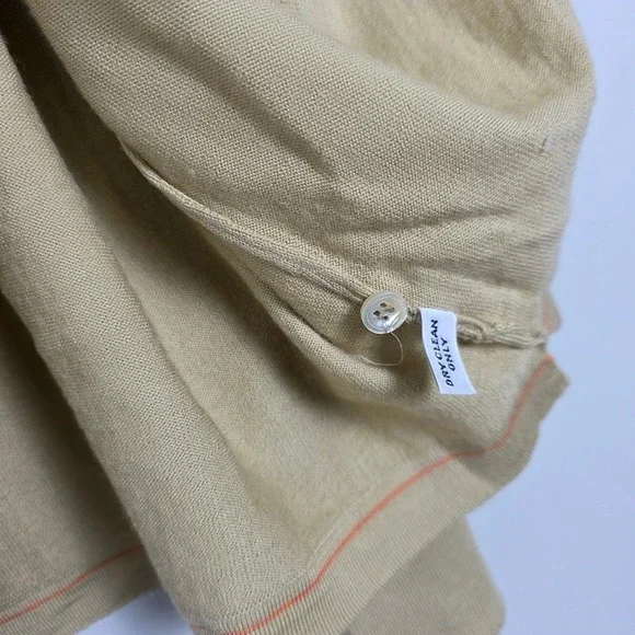 Bullock & Jones San Francisco Merino Wool Cashmere Silk Long Sleeve Polo XXL - Picture 6 of 6